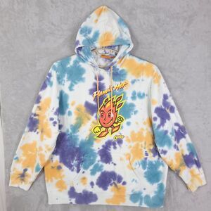 Cheetos Hoodie Tie Dye Size 3XL Long Sleeve Flaming Hot Kangaroo Pocket Hooded